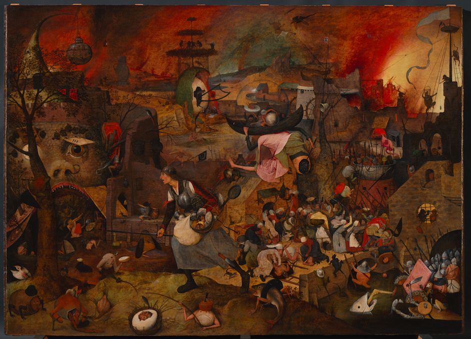 Museum Mayer van den Bergh – Inventarisnr. MMB.0045 – Pieter I Bruegel, Dulle Griet, 1561, olieverf op paneel, 117,4 cm × 162 cm.
